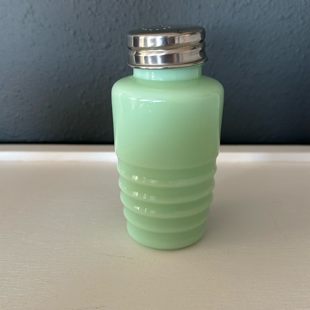 Jadeite Salt Shaker